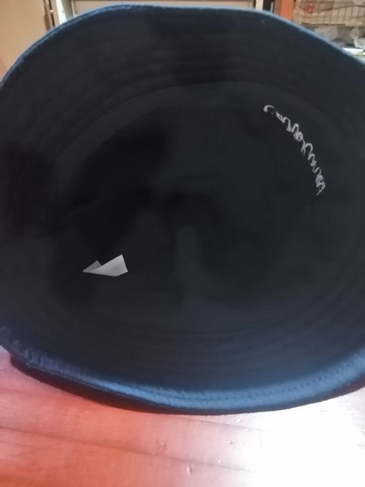 Chapéu de menina tamanho 52cm personalizado sarja azul escuro