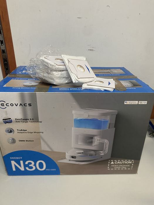 Ecovacs N30 pro omni Robot sprzatajacy odkurzacz ze stacja mopujacy