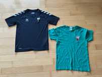 Koszulki Tshirt piłkarska GKS Tychy Hummel czarna 152 rozmiar 12 lat