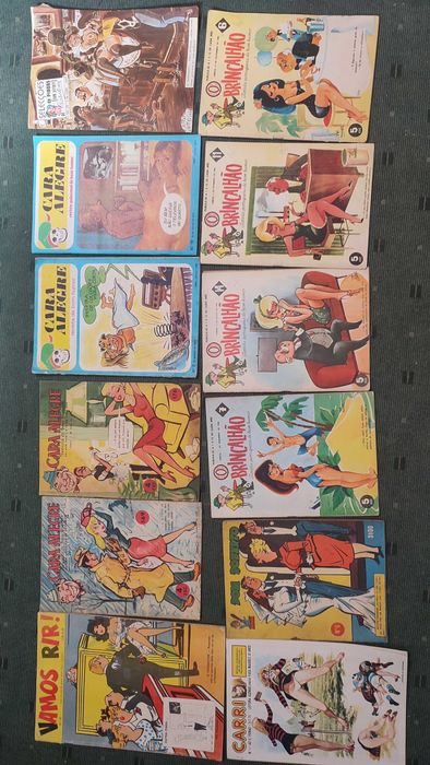 Lote 34 Livros de Humor BD e Cartoons