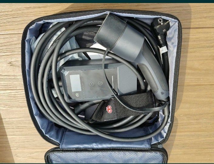 De ładowarka ev 3.68kw wallbox 7m 1faza 6-16A