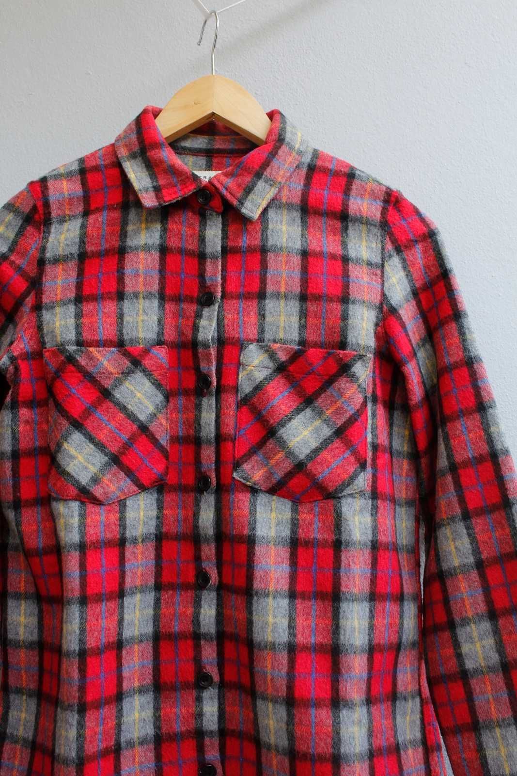 Camisa / casaco xadrez Zara