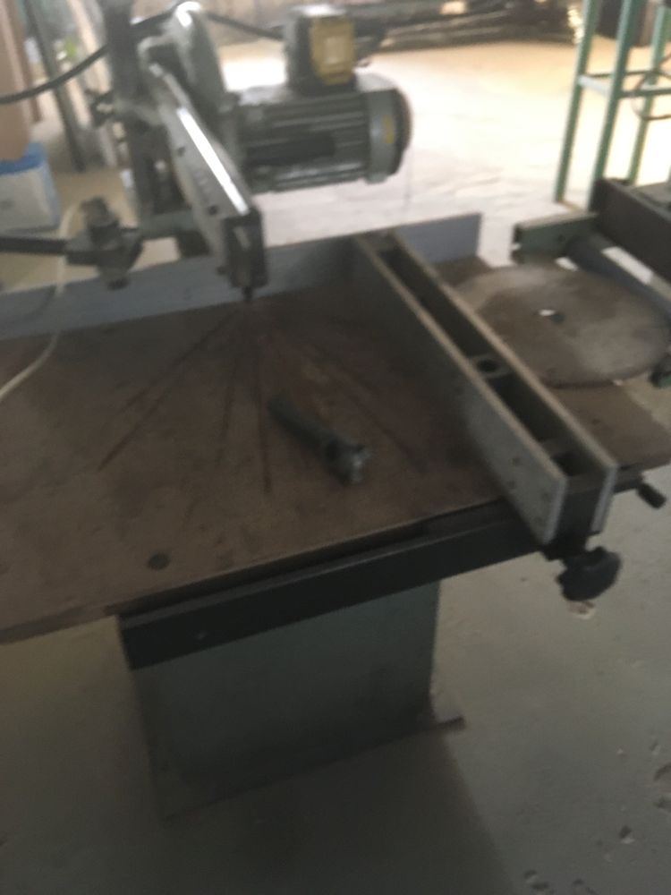 Piła ukośnica do drewna pcv aluminium Graule podajniki rolkowe