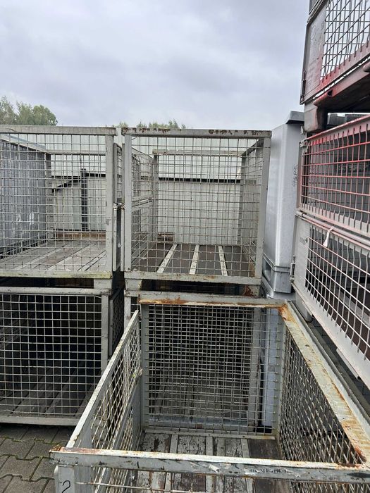 Gitterbox giterbox kosze siatkowe metalowe pojemniki ! Duża ilość !