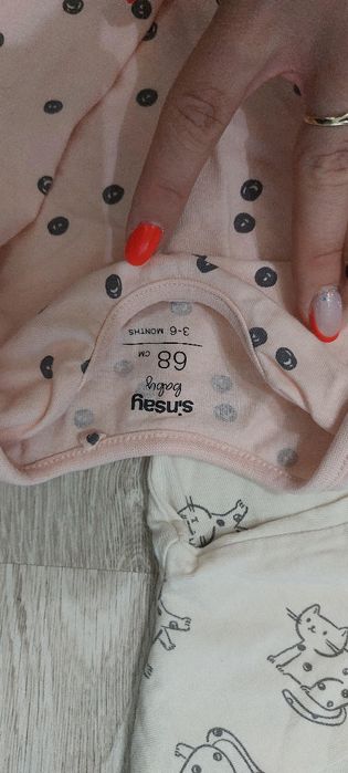 Body niemowlęce 2 szt.