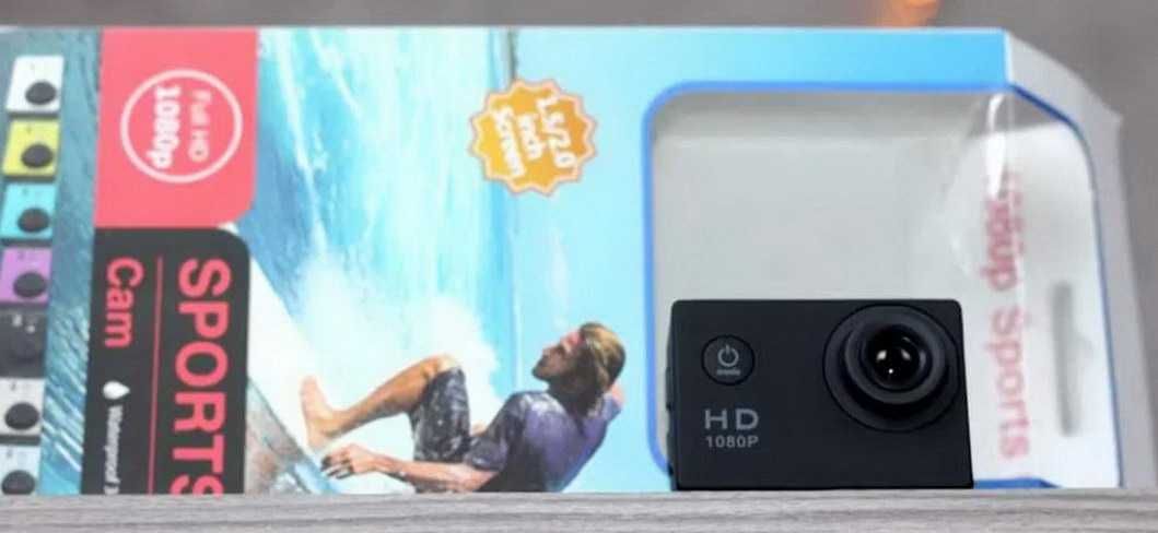 Екшн Камера Full HD 1080p SportCam для Шолома Каски Экшн Аквабокс