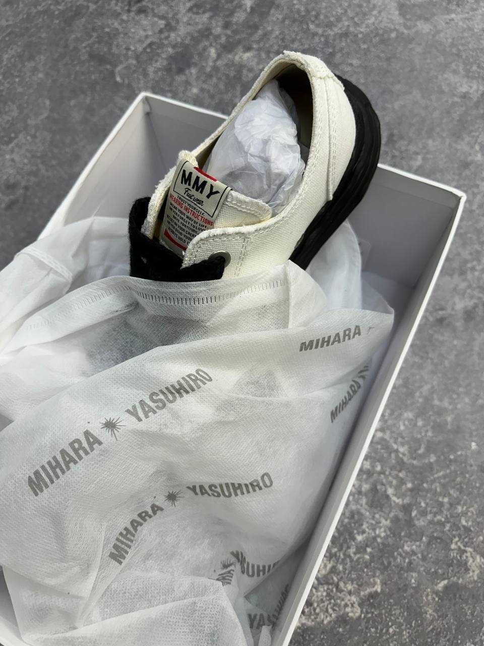 MMY Maison Mihara Yasuhiro кеды кроссовки кеди  черные белые
