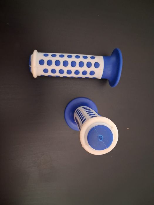 Punhos Novos BMX- Azul /Branco