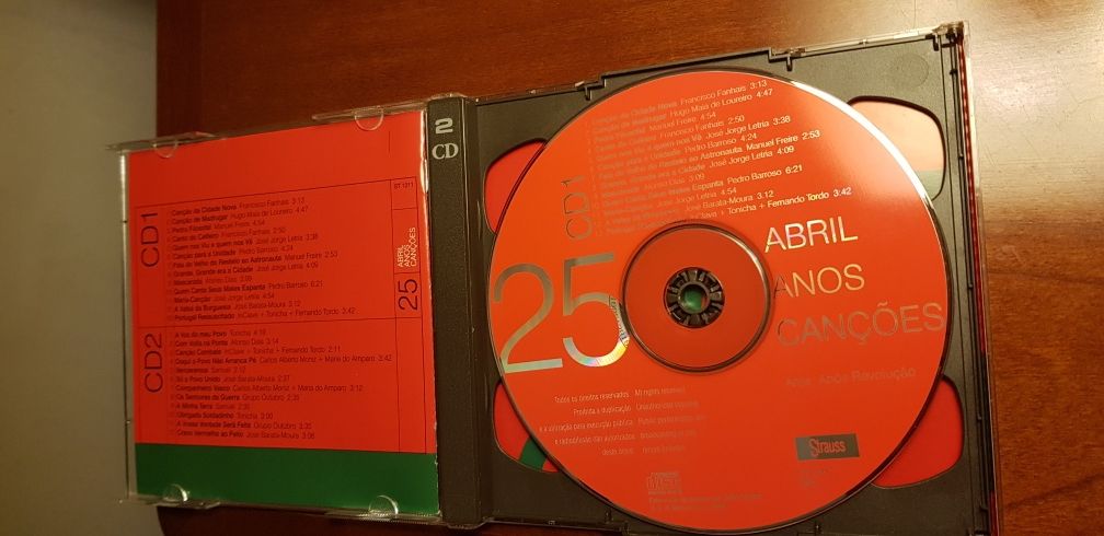 CD 25 anos 25 canções