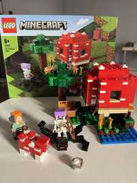 Minecraft LEGO dom w grzybie 21179