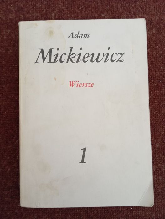 Wiersze Adam Mickiewicz