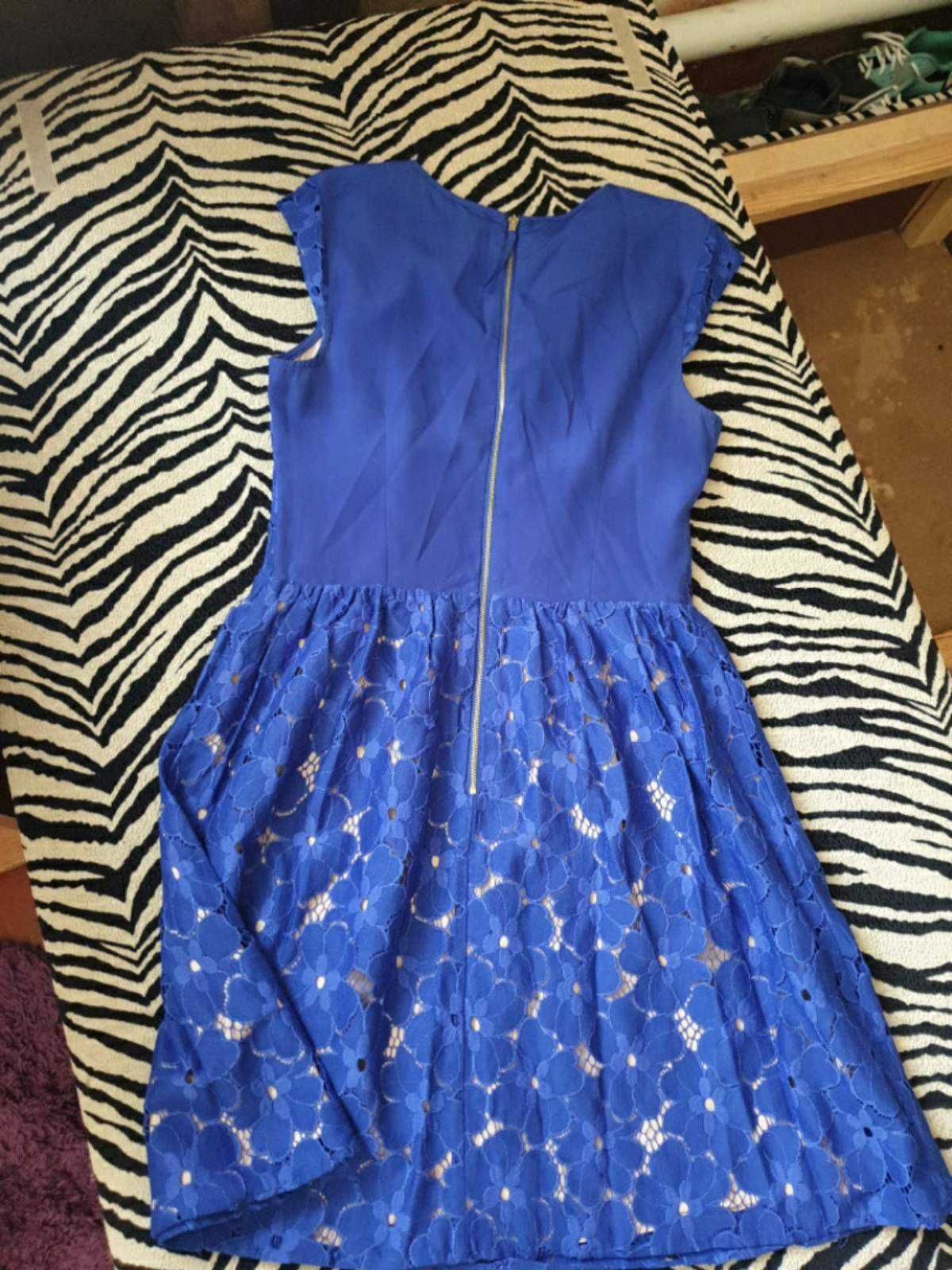 Сарафан платье синий