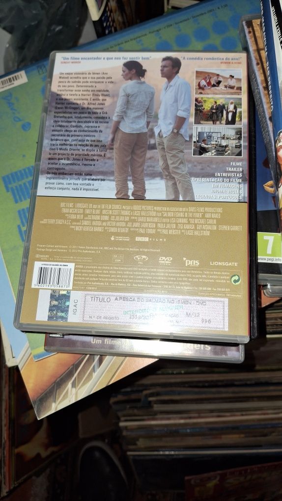 A pesca do Salmão no Iemen DVD  ewan McGregor