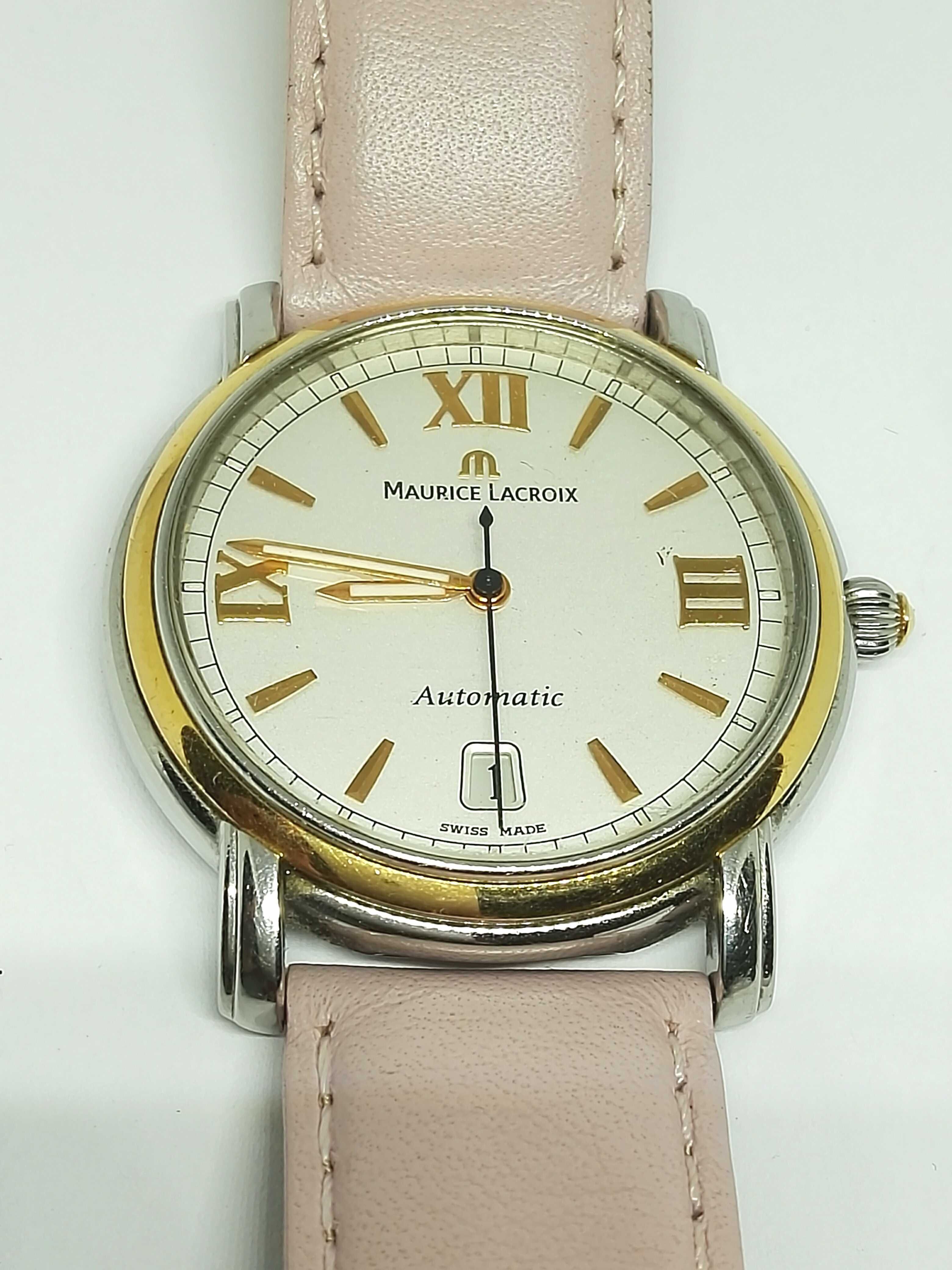 Lombardowski. Zegarek Maurice Lacroix Pontos Automatic Pozłacany 18k