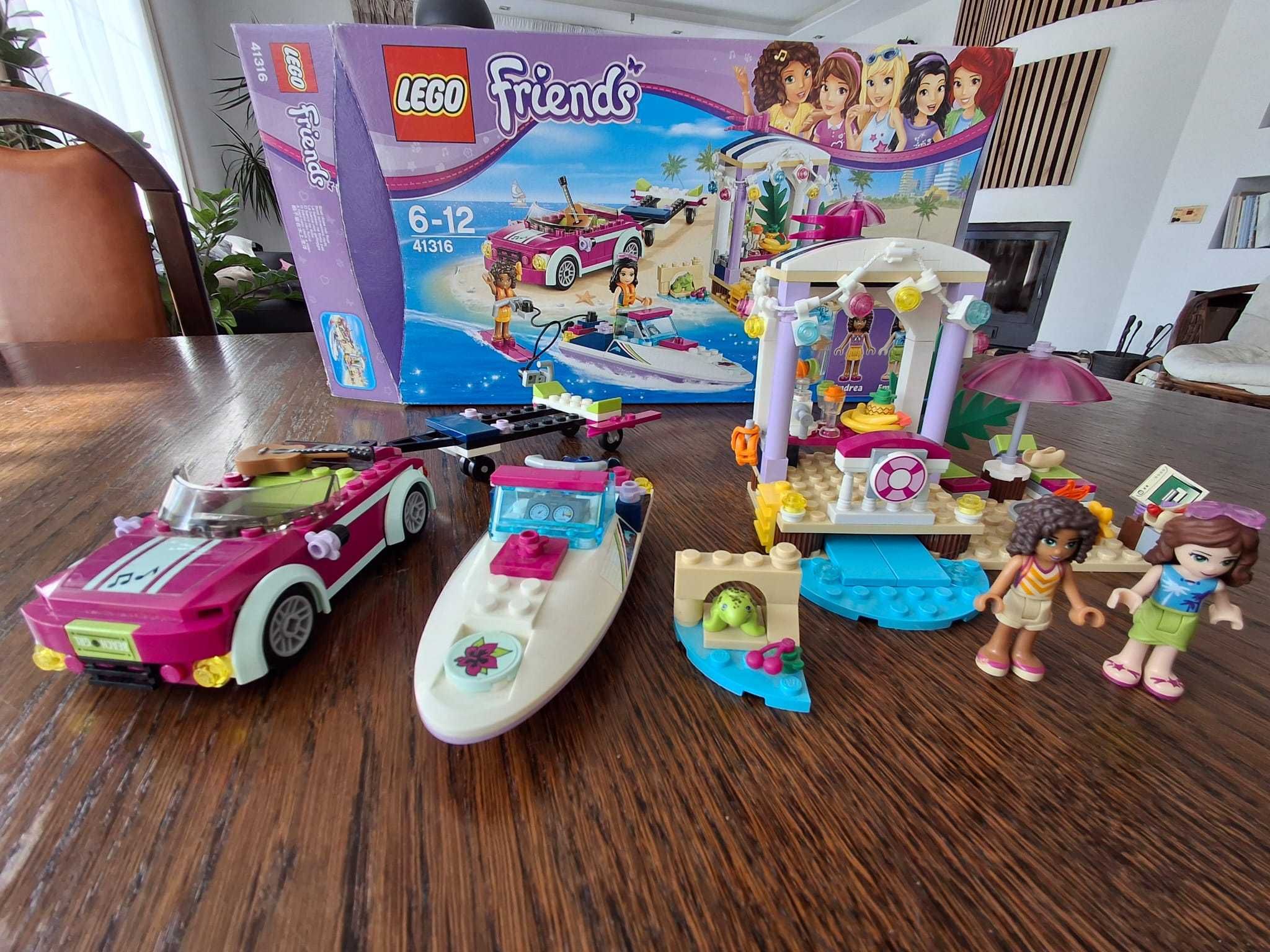Lego Friends 41316 - Transporter motorówek Andrei - zestaw z pudełkiem