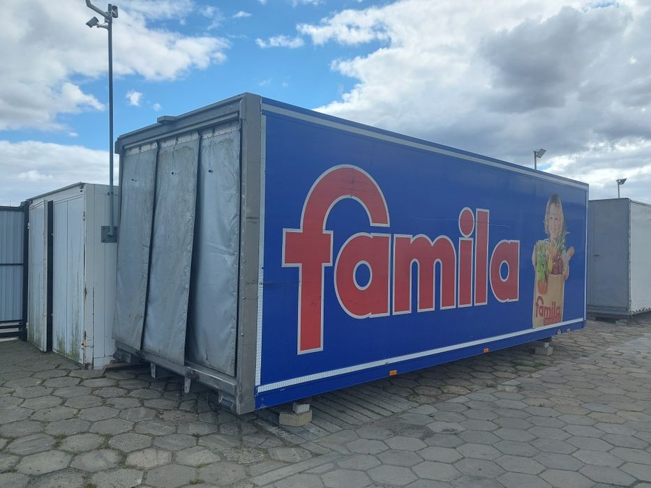 kontener magazyn zabudowa izoterma domek na dzialke