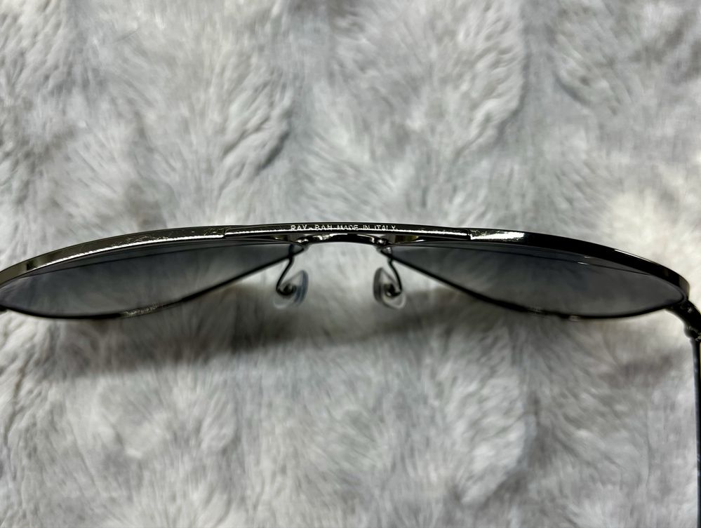 Nowe okulary Ray-Ban RB 3825 z fakturą - oryginał, nieużywane