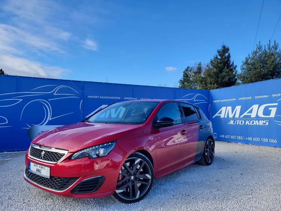 Peugeot 308 GTI*Zarejestrowany*Kamera*LED*Tablet*Klima*Nawi*Gwarancja w cenie*