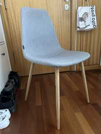 cadeira moderna cinza