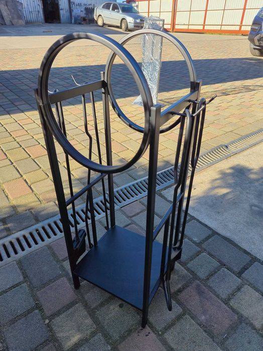 Кований набір для каміну LOFT №8