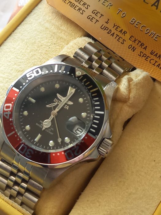 Zegarek Invicta automat pepsi