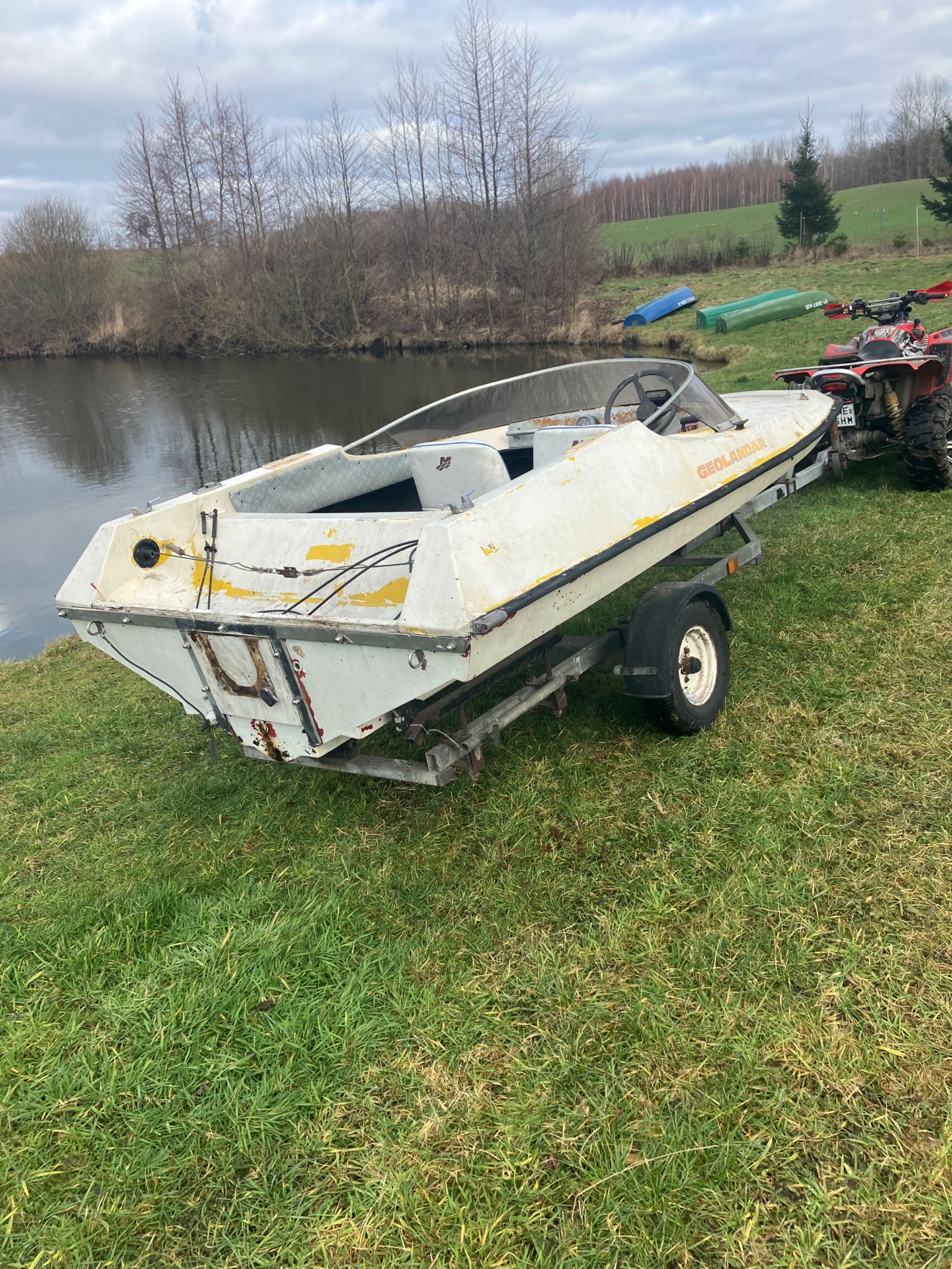 Lodka motorowa silnik evinrude 50