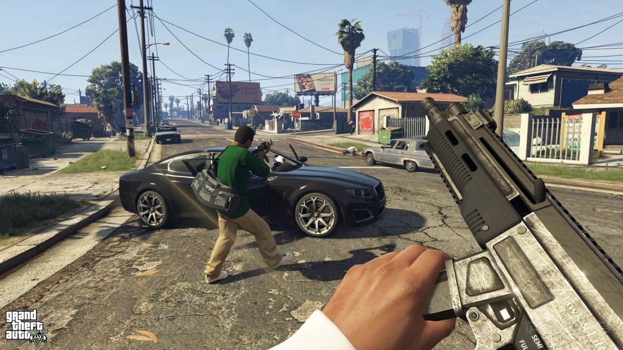 Grand Theft Auto 5, GTA 5, Игра Для PS4, PS5, Не Диск