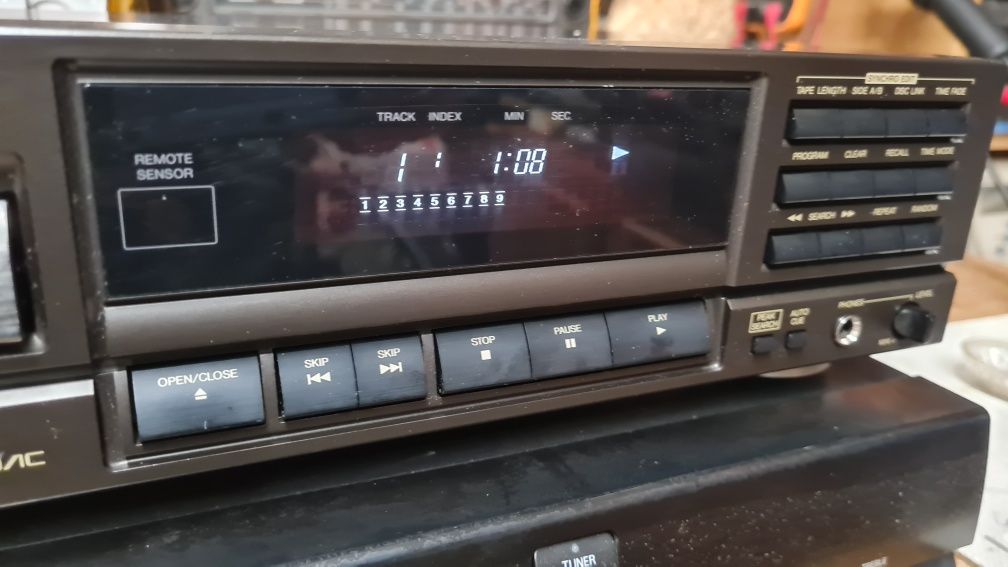 Technics SA-AX530 kino domowe i SL-PG200A.