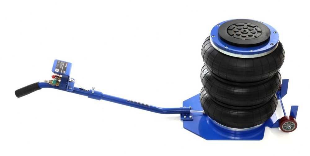 Podnośnik Pneumatyczny bałwanek 6 Ton 150-400mm +krążek