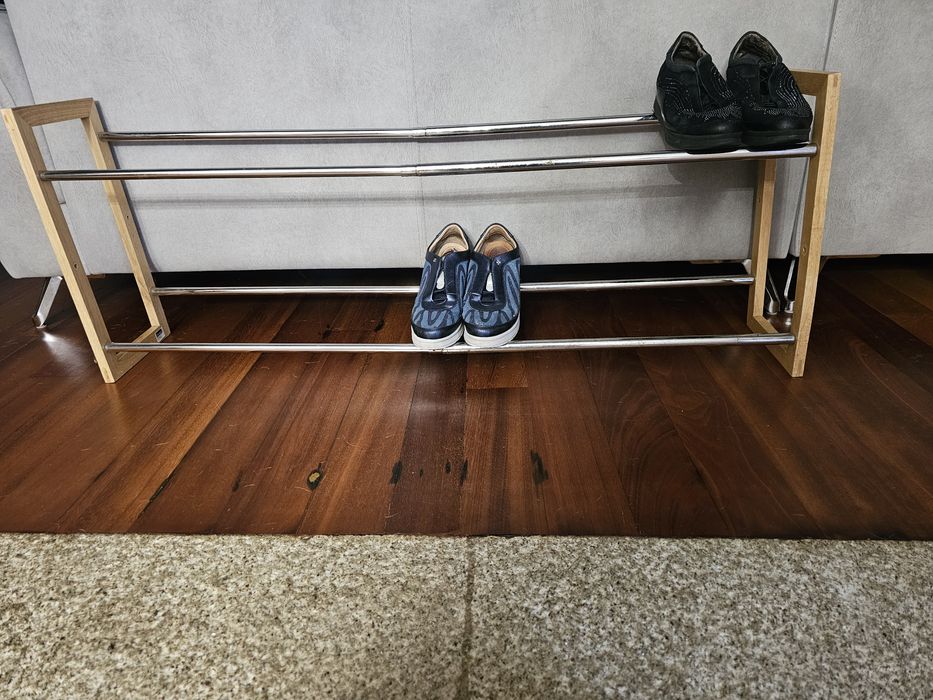 Estante sapateira extensível