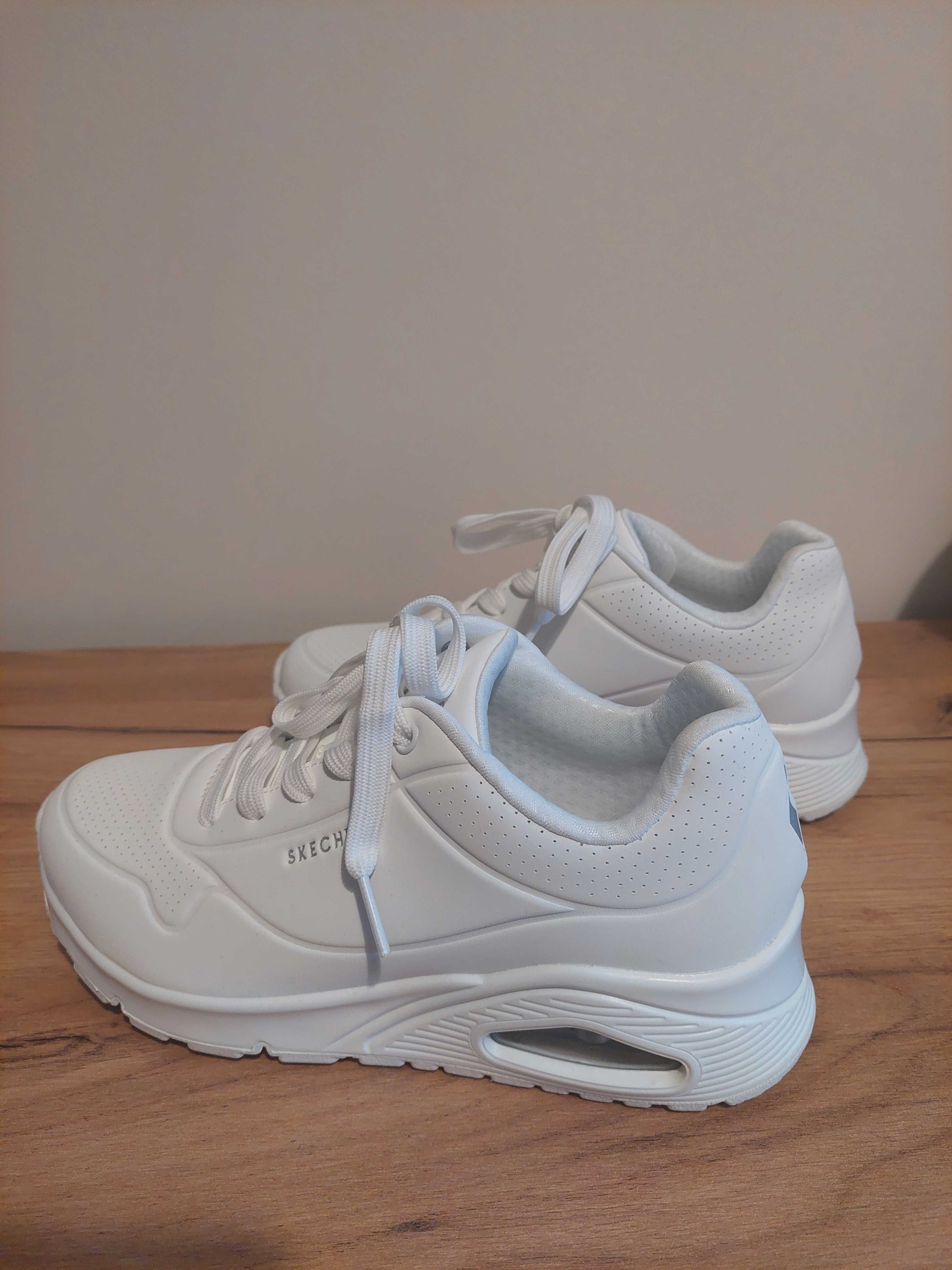 Damskie Sneakersy Skechers 37,5 Białe