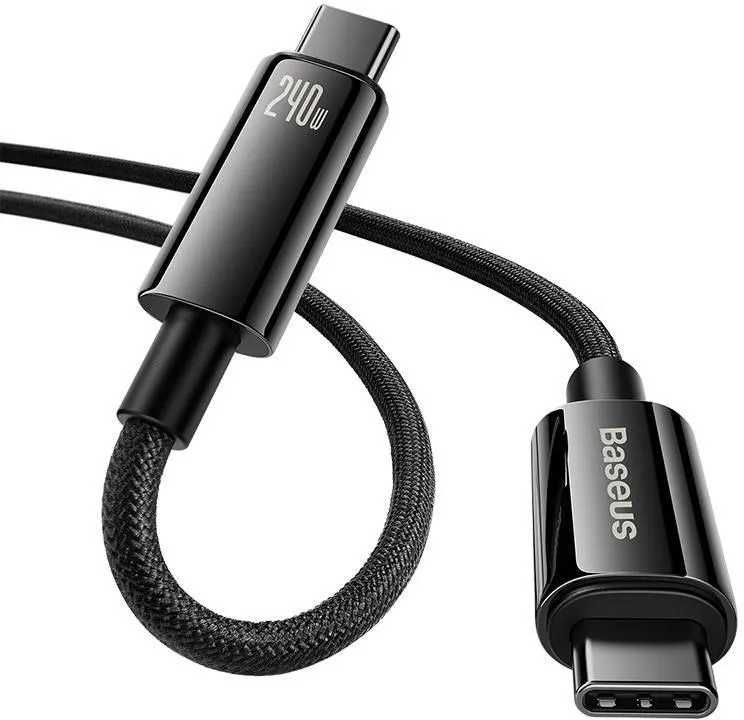 Baseus Kabel Usb Gold 240W 1M czarny