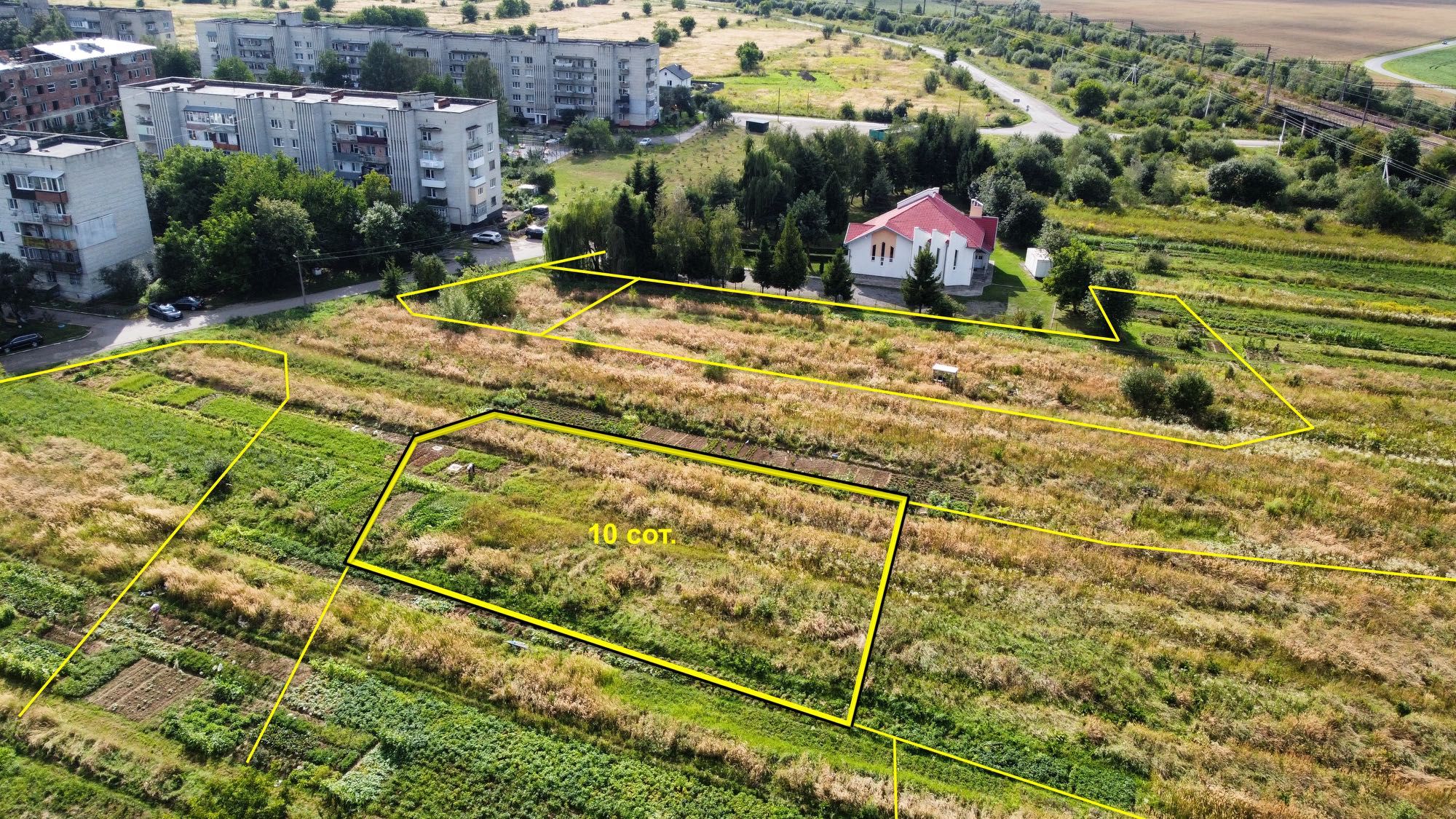 Продаж земельної ділянки в Стрию(10 сот.) вул. Добрівлянська.