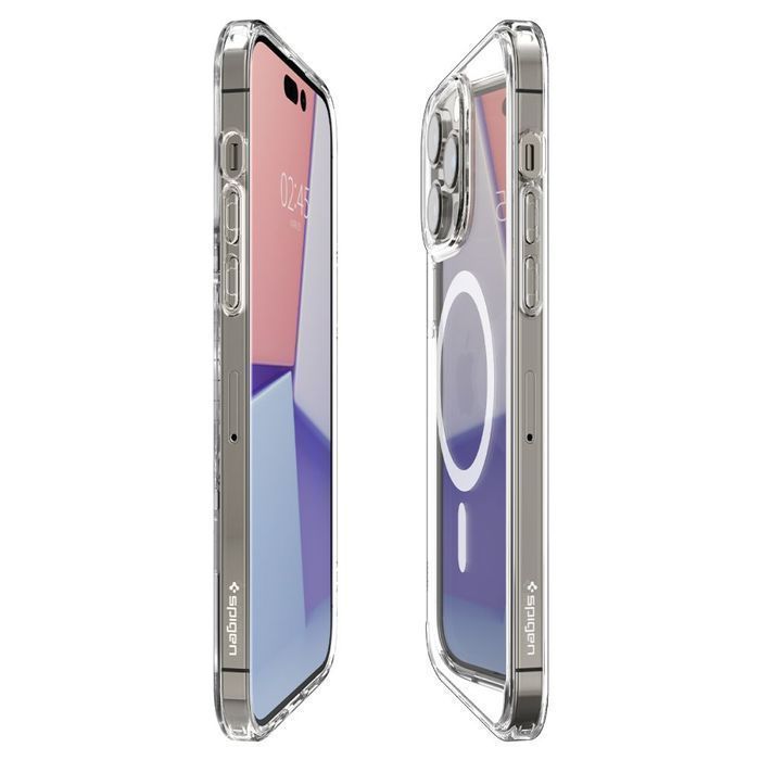 Etui Spigen Ultra Hybrid MagSafe do iPhone 14 Pro - Biały