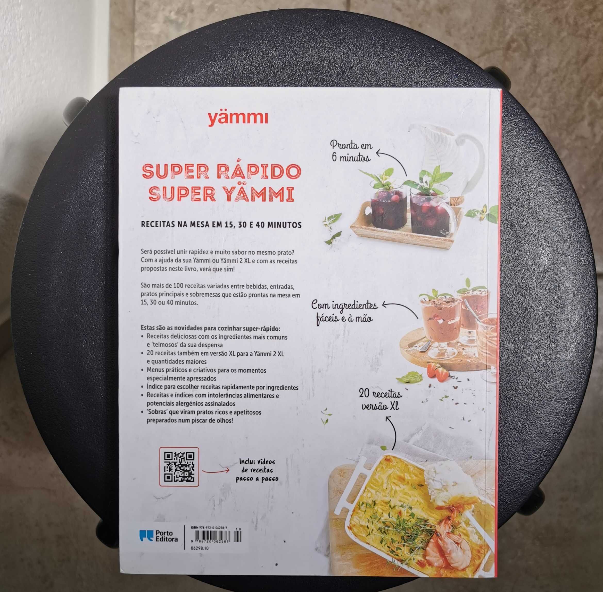 Livro Receitas Super Rápido Super Yammi