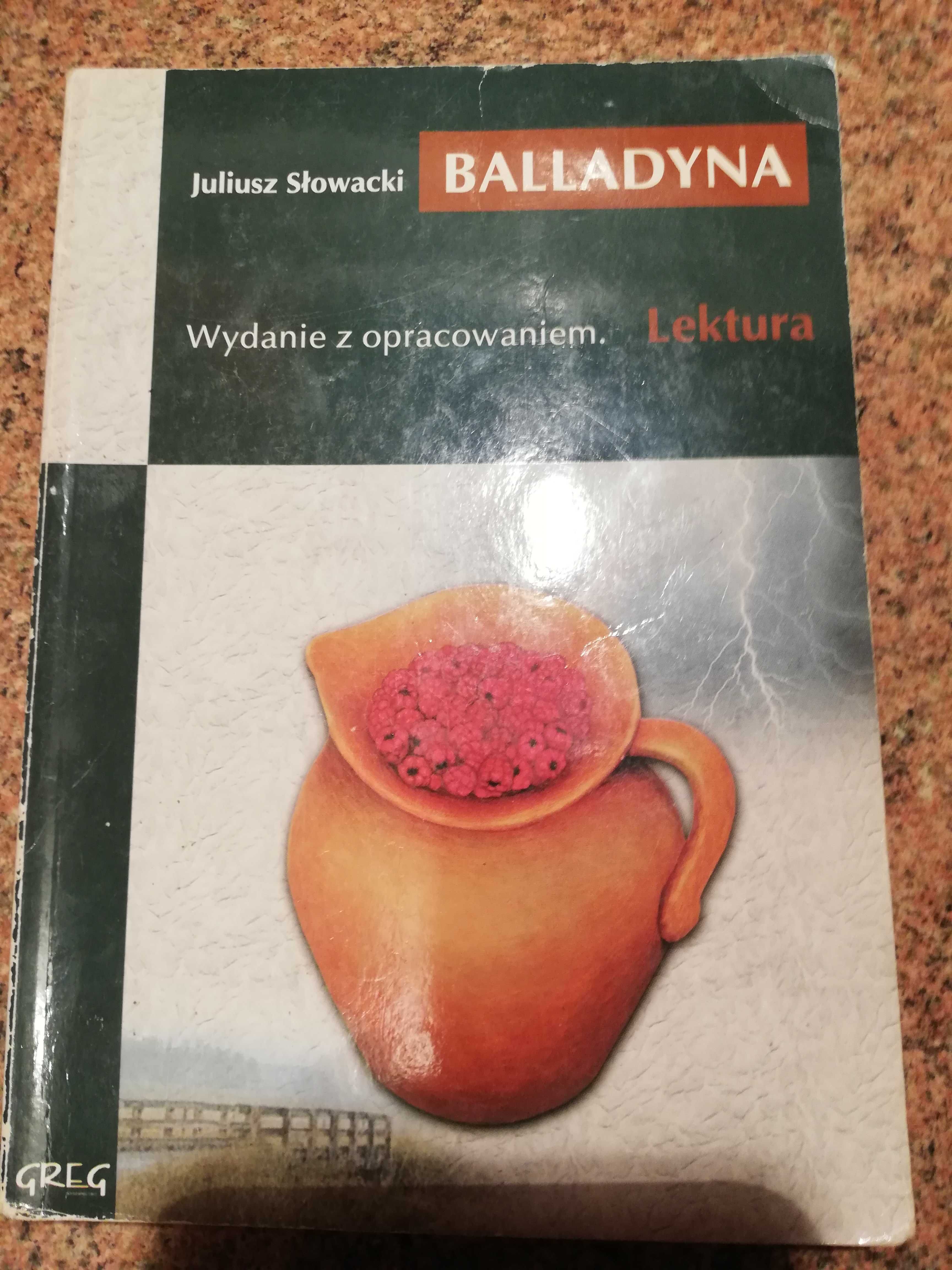 Balladyna Słowacki, lektura z opracowaniem
