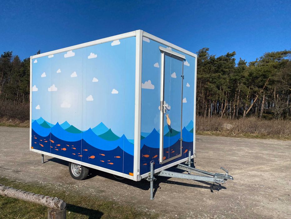 FoodTruck Przyczepa Gastronomiczna - Wyposażona/ Zadbana