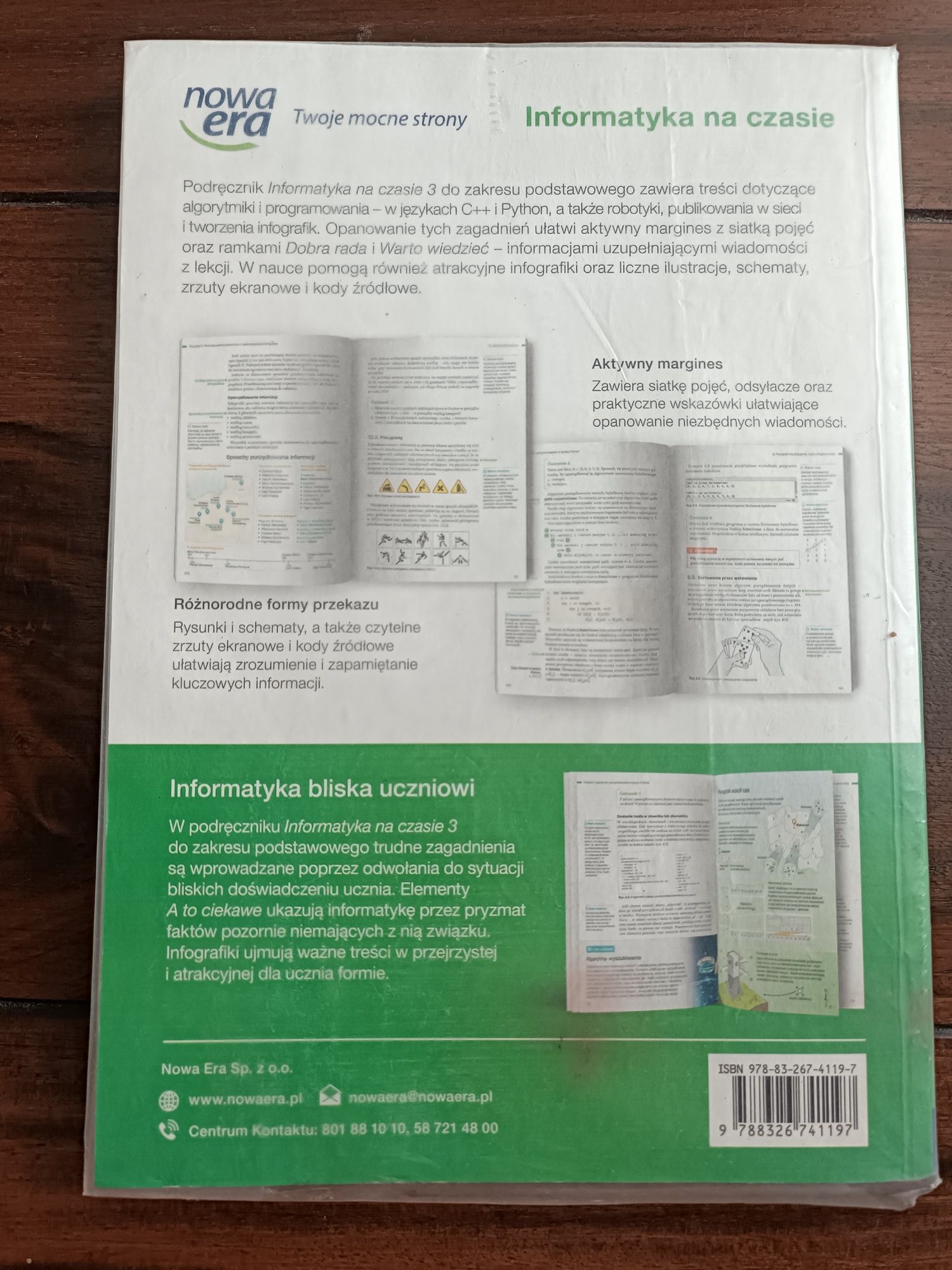 Podręczniki informatyka na czasie 3 matematyka rozszerzona nowa era