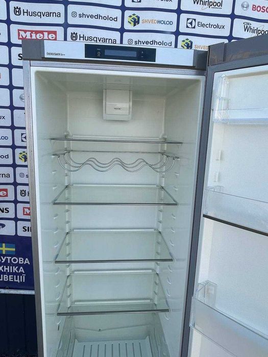 Холодильна шафа б/в Electrolux 185см металік Крапельний #07417