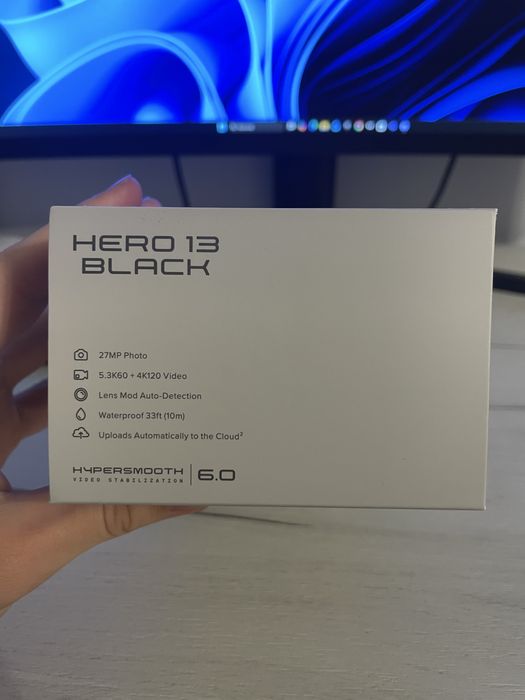 Nowe GoPro Hero 13 Black kamerka sportowa