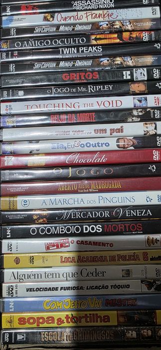 DVD 36 - DVD's 72 un Ver lista Abaixo) - PROMOÇÂO 1 €