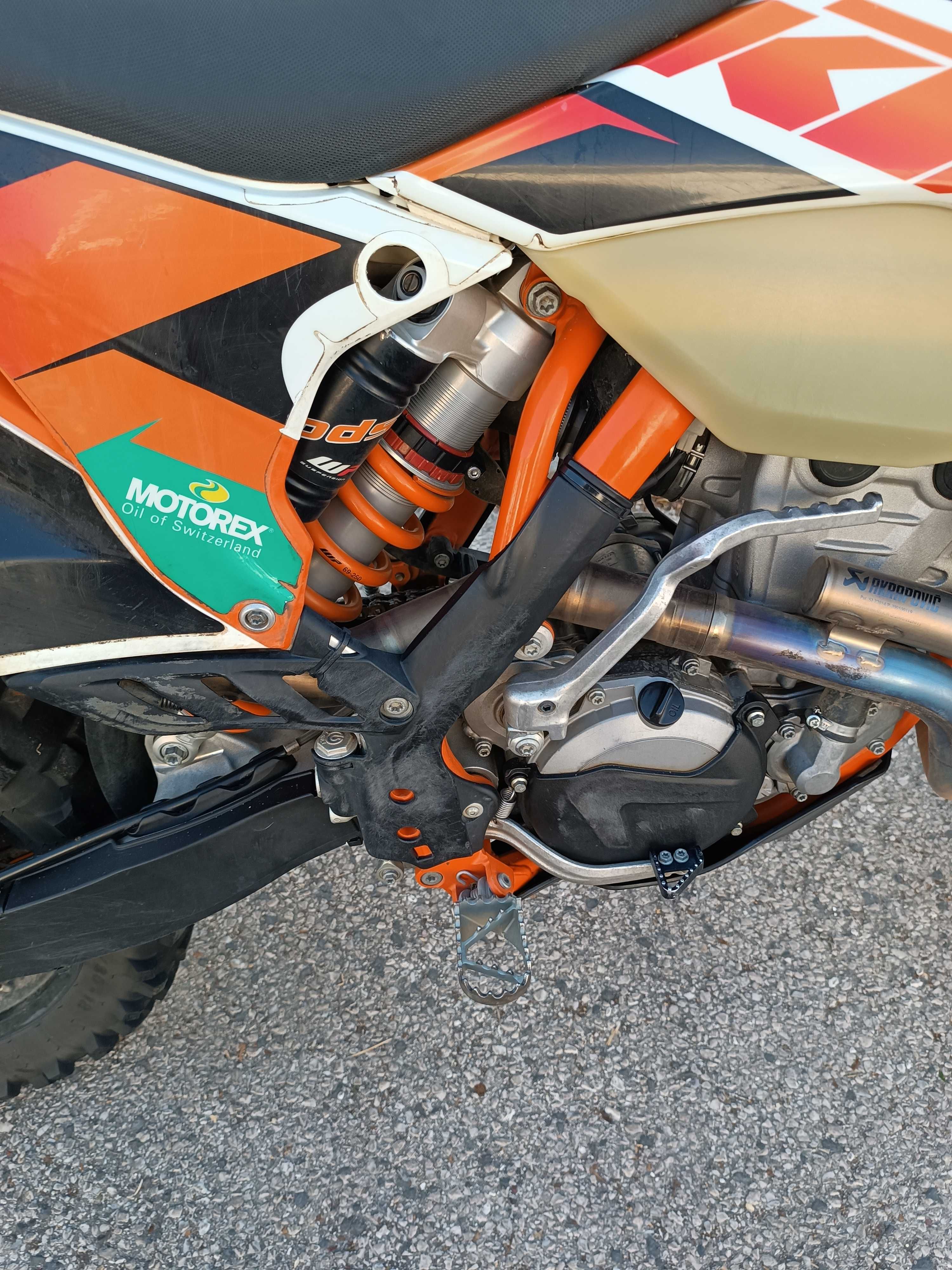 KTM 250 exc com Matrícula