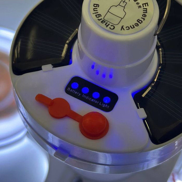 Лампа Розкладна Підвісна на акумуляторі з сонячною батареєю