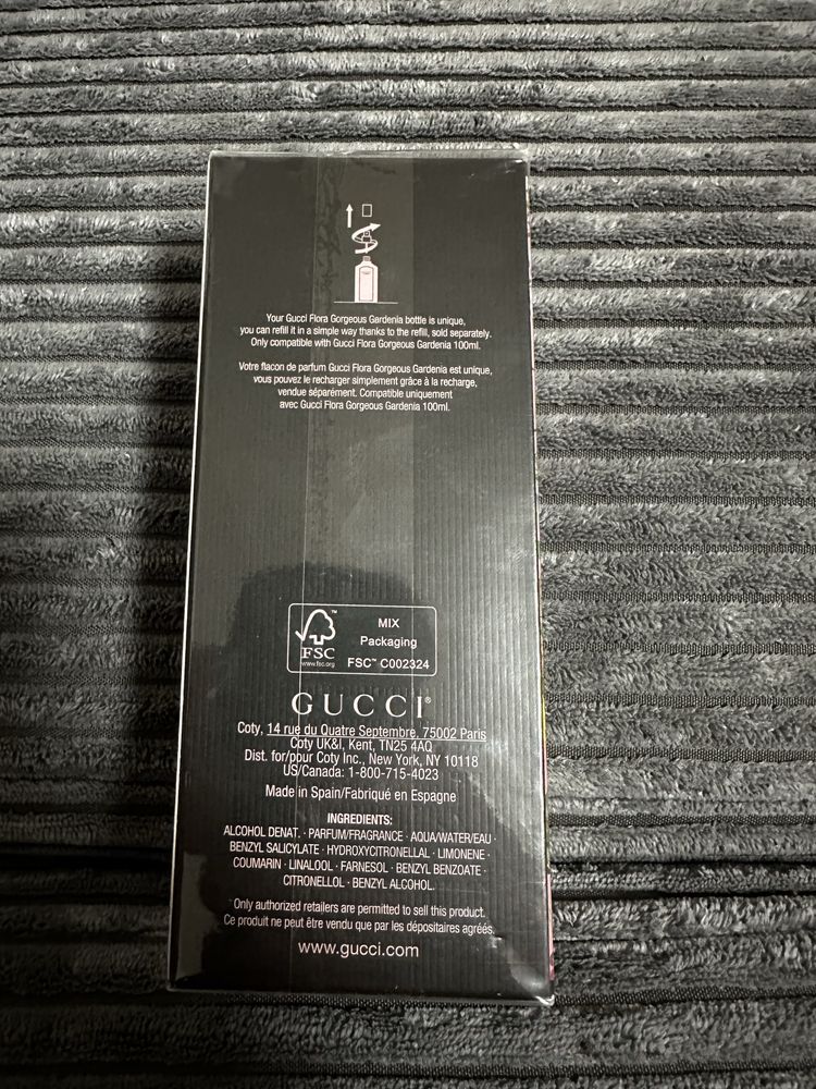 gucci flora gorgeous gardenia 100ml