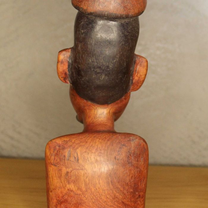 Escultura Africana Madeira (1968) - Angola