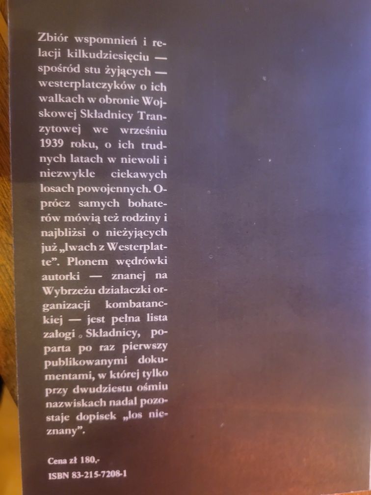 St.Górnikiewicz - Lwy z Westerplatte 1983 Wydawnictwo Morskie
