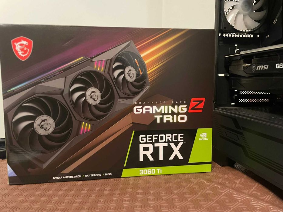 PC Gaming– RTX 3060 Ti Gaming Trio Z, Ryzen 5 5600X 16GB RAM, SSD 1TB