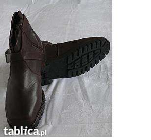 Krótkie damskie kozaczki rozm. 40 - 41