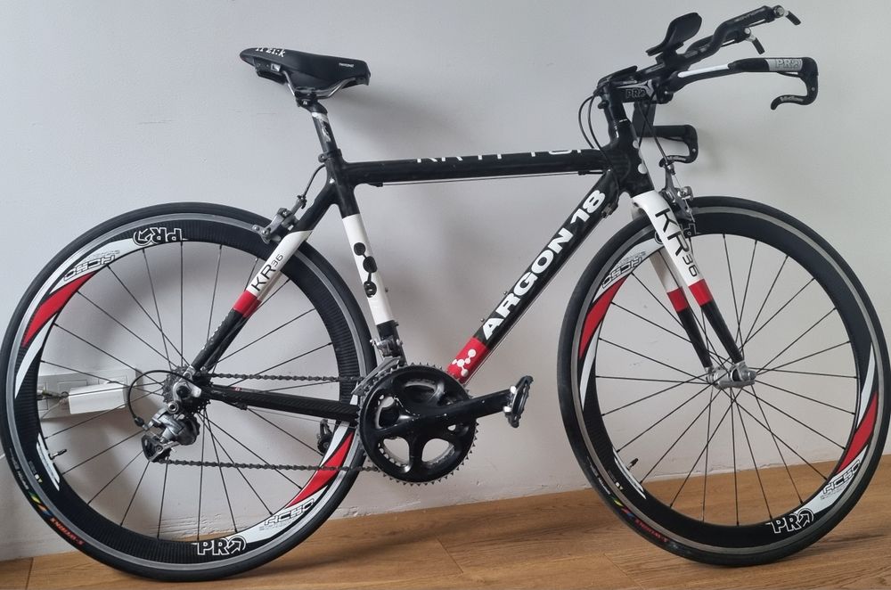 Szosa carbon czasówka tt triathlonowy Argon 18 czasowy