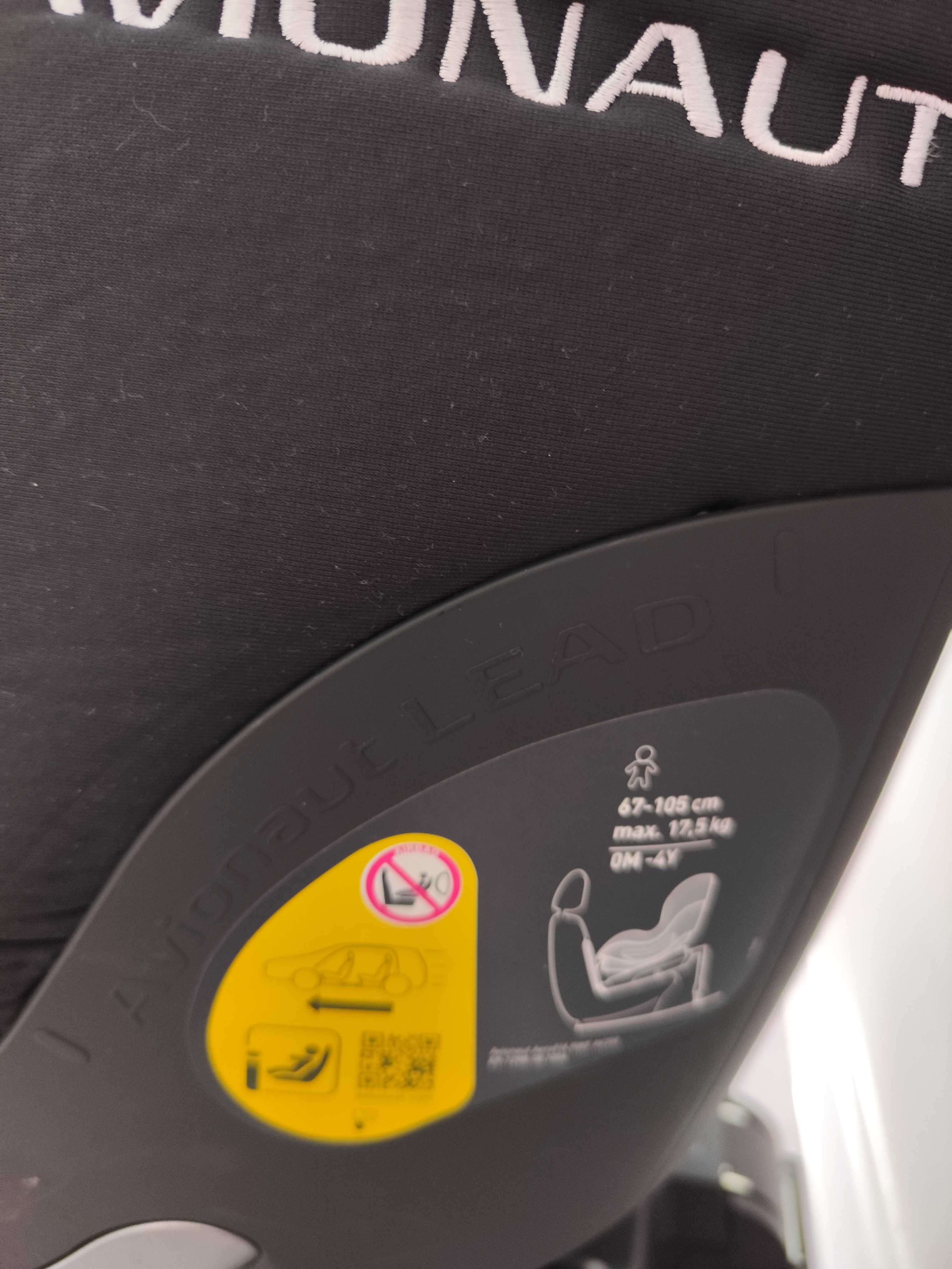 Avionaut Aerofix RWF + baza ISOFIX czarny